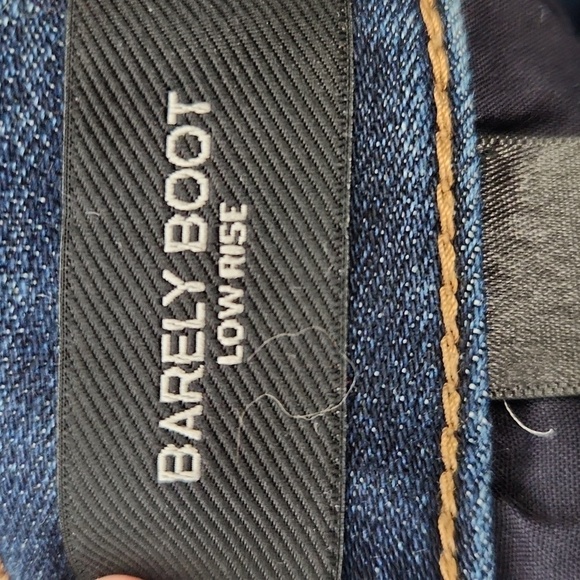 Express Barely Boot Low Rise Blue Jean - Picture 5 of 7